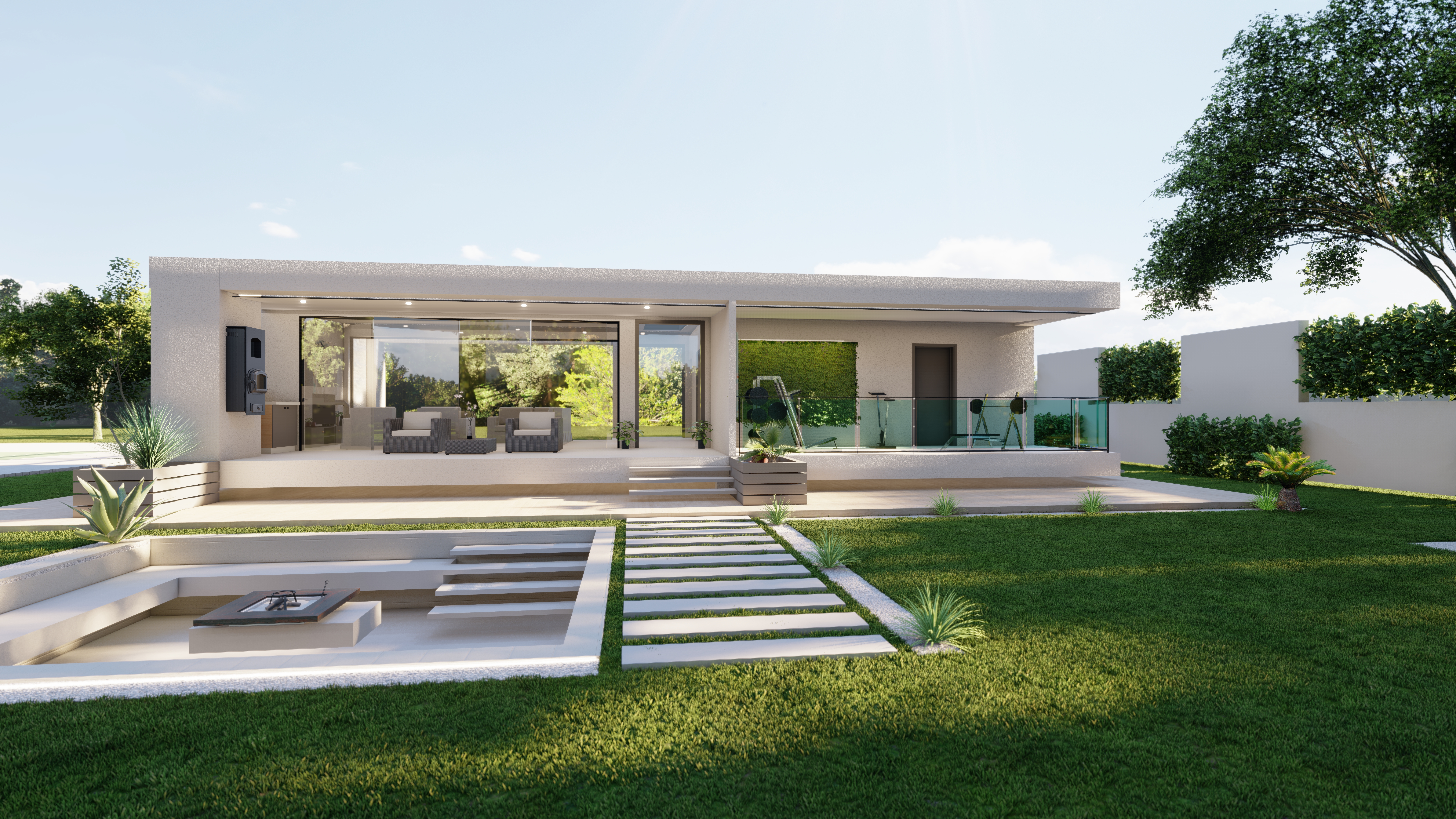 Luxury Pool House